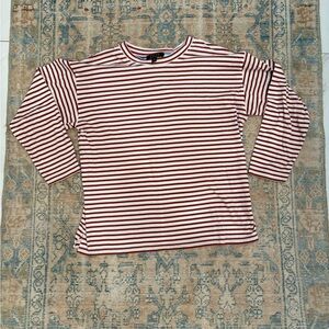 AYR Striped long sleeve tee